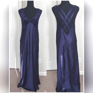 PREVIEW COLLECTION Sheer Maxi‎ Slip Dress Size Small